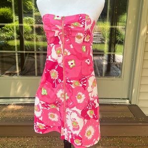 Lilly Pulitzer strapless dress